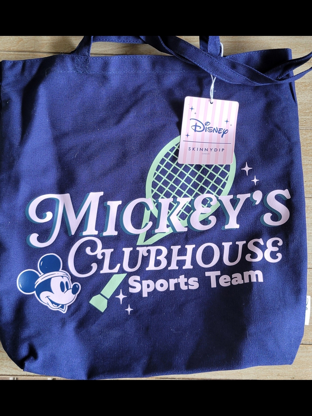 Disney x Skinnydip Mickey's Clubhouse Navy Tote